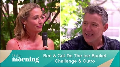 Ben & Cat Do The Ice Bucket Challenge & Outro | 01/05/2025 | This Morning Clips
