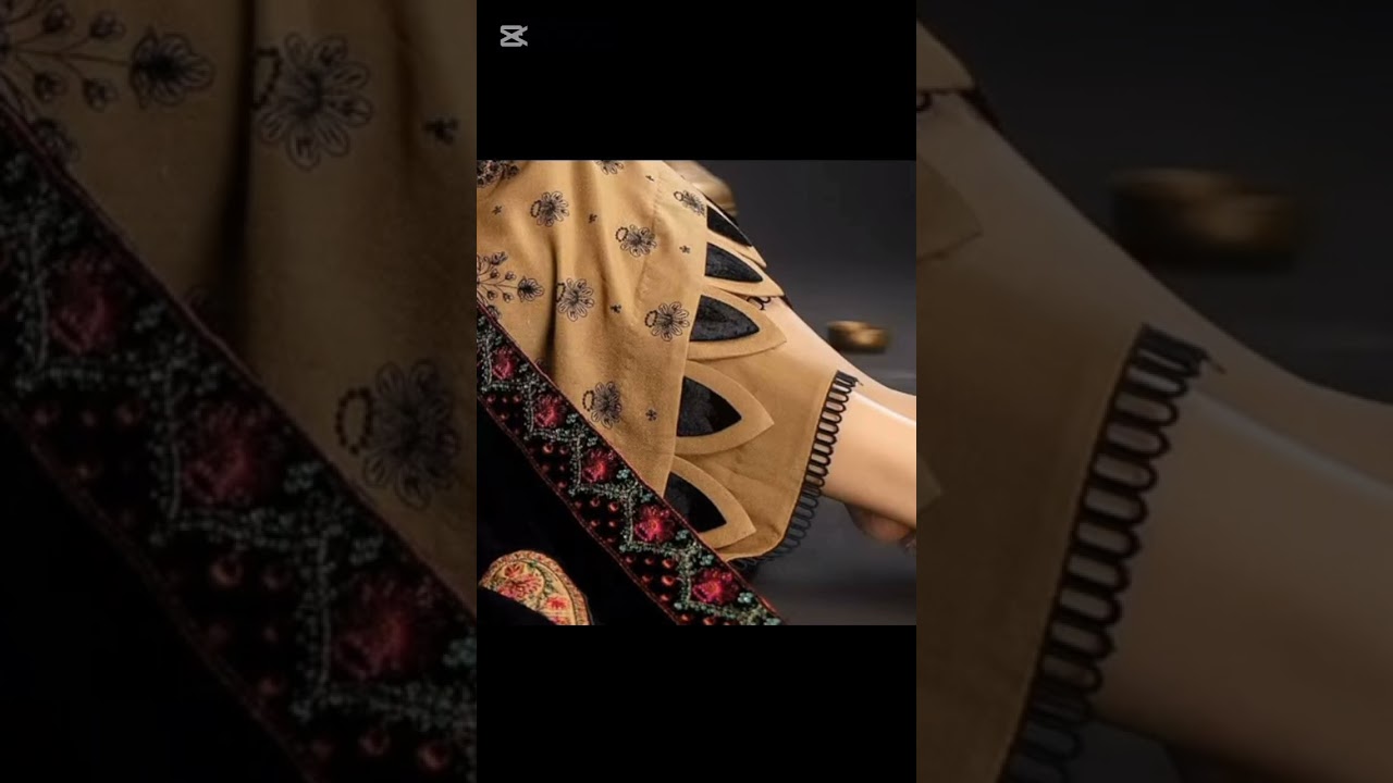 stylish and trendy Daman chalk ND ghera designs # beautiful kurti Daman ghera ideas