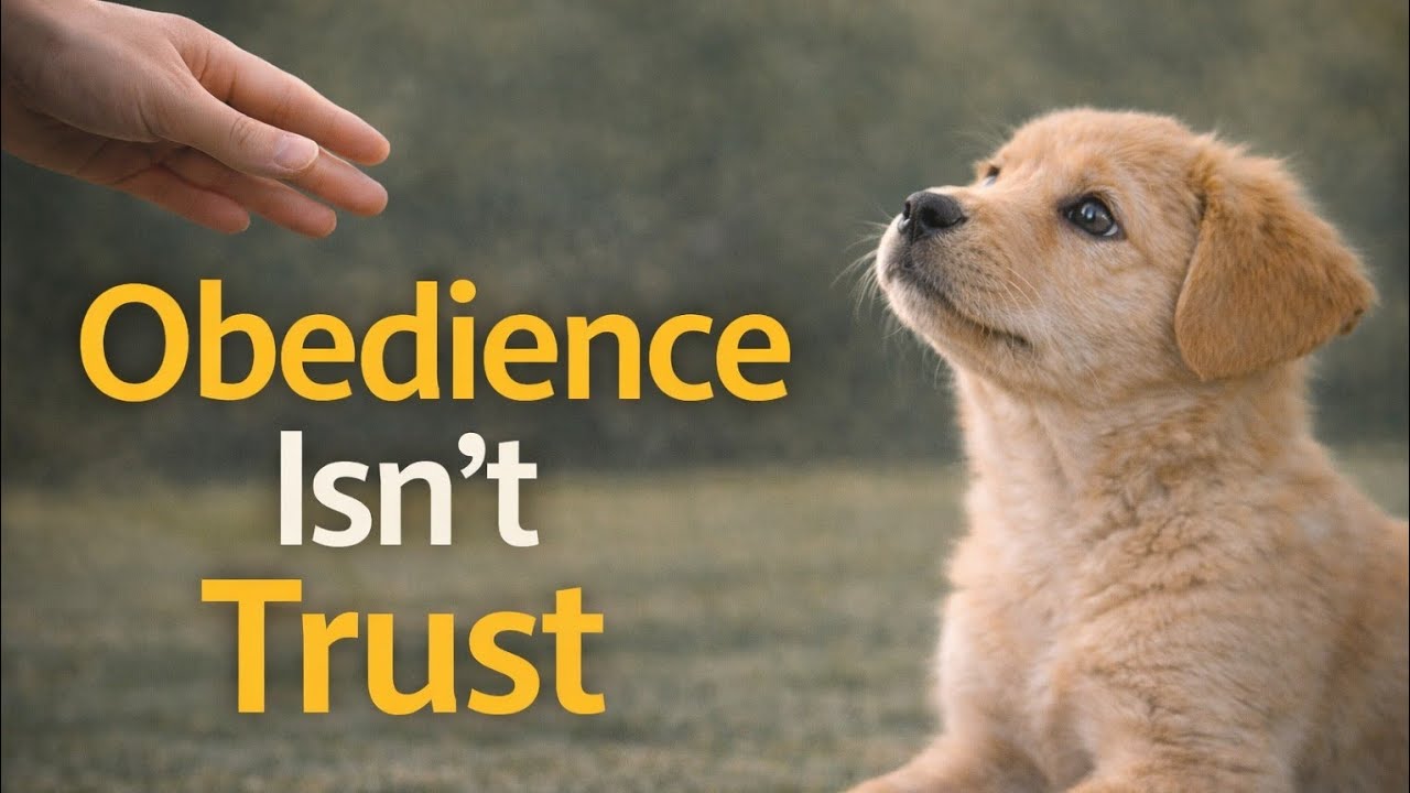 Your Dog Obeys You — But That’s Not the Same as Trust