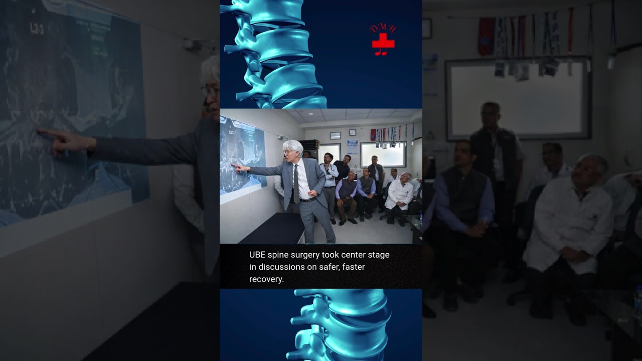 Global Spine Experts Visit DMH - YouTube