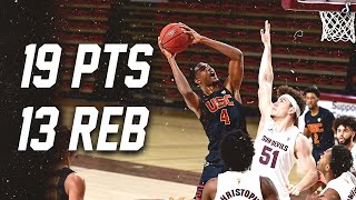 Evan Mobley Too Much For Asu Full Highlights 1.9.21 19 Points & 13 Rebounds