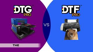 The Dtf Revolution Is Here Dtg Vs Dtf - Including Pretreat Sheets , Pretreat Powder , Dtf Ink Etc
