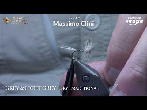 Grey & Light Grey Traditional – La secca di inizio stagione per la Baetis rhodani | Fly Tying