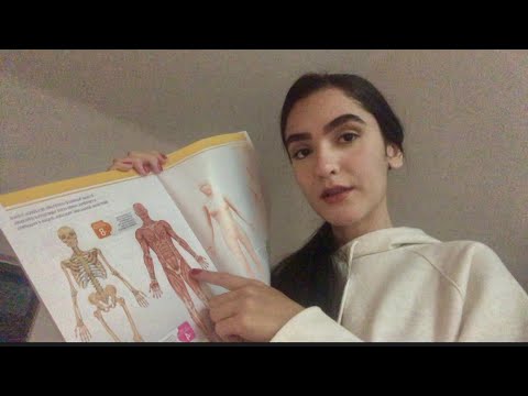 Sou sua irmã fofa te acolhendo e estudando com você 🧬 ASMR