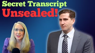 Bryan Kohberger: 7 Shocking NEW Details from the Unsealed Transcript