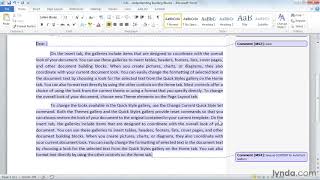 Word Tutorial - The fundamentals of creating Word building blocks