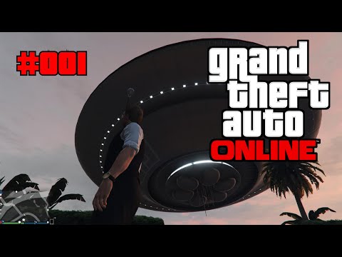 UFOs everywhere [HD] | GTA Online #001