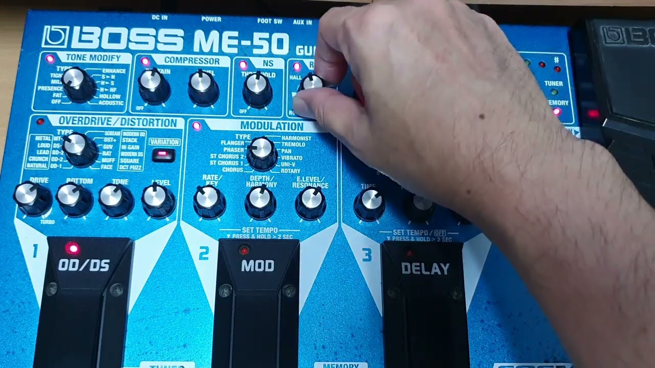 Boss ME50 🥰 - YouTube