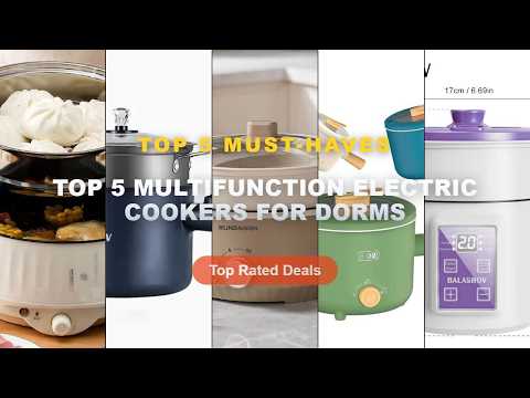 Don't Buy Top 5 Multifunction Electric Cookers For Dorms Before Watching This! - Mini Electric Rice