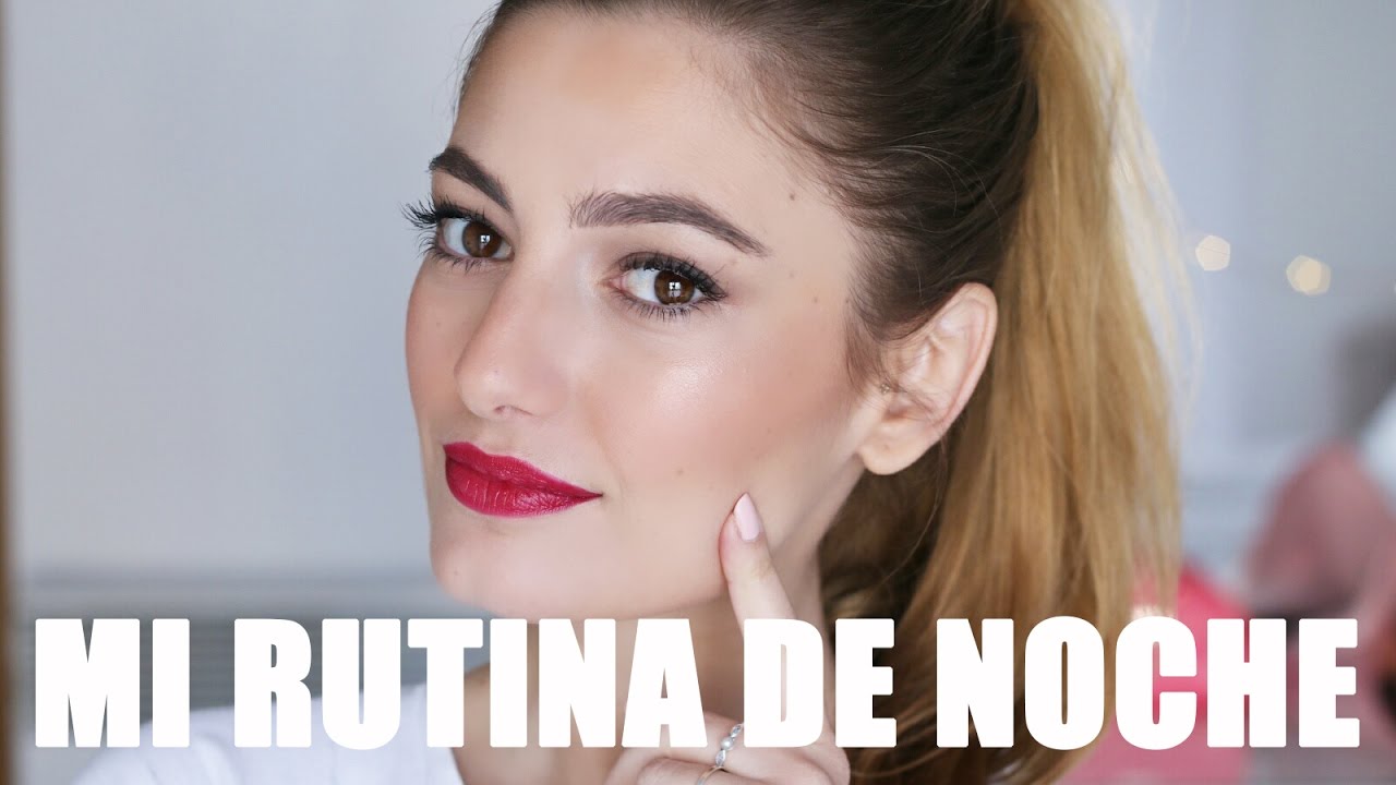 Cómo limpio y cuido mi piel por la noche RUTINA PARA PIEL SECA ACTUALIZADA | JessicaStyle