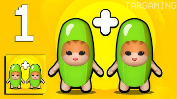 Banana Run Merge Master - Gameplay Walkthrough [Android, iOS] EP 1