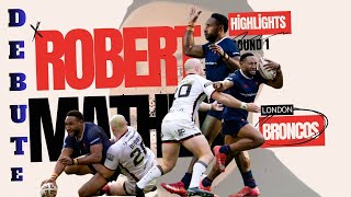 Download Lagu Robert Mathias | London Broncos Debute | Round 1 | 2026 MP3