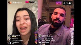 Danielle Cohn Gets Roasted On Instagram Live