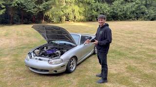 Destroying My Big Turbo Miata !! 