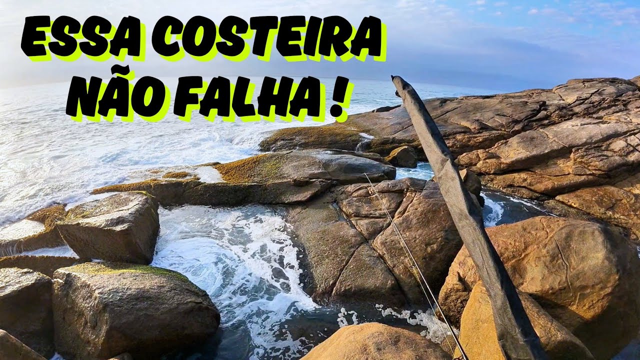 PESCA DE COSTEIRA EM UBATUBA - ESTA COSTEIRA NUNCA FALHA!