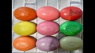 Dry Soap carving ASMR\ relaxing sounds\ No talking. Satisfying ASMR video\ Cutting soap.