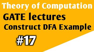 Theory of Computation GATE Example | Construct DFA String contain abb as SubString | TOC GATE