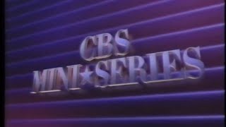 Cbs Mini-Series Intro And Bumpers 1988