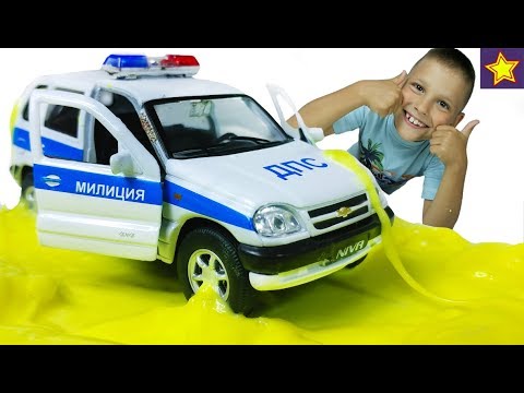 Полицейская машина шевроле