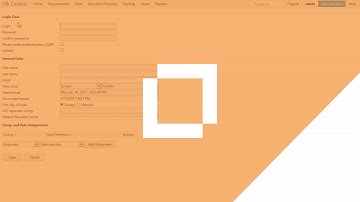 #HowTo Create a New User, Assign Roles and Groups in Silk Central