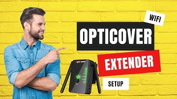 Opticover WiFi Extender Setup Using WPS Button Or 192.168.188.1 IP