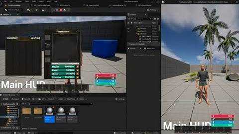 Ureal Engine 5  My first RPG ~ Player Armor 12