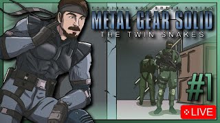 Shocker Plays Metal Gear Solid: The Twin Snakes Pt. 1