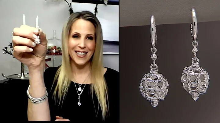 JUDITH Collection Avery Drop Earrings, Sterling Si...