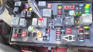 2012 Chevy Cruze Cooling Fan Fuses & Relays