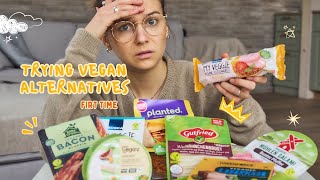 Trying vegan MEAT alternatives for the first time ...