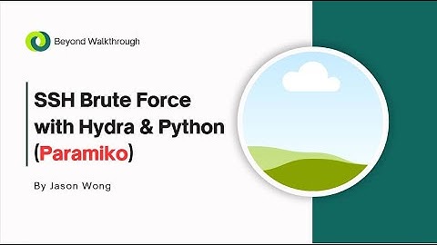 Cyber Security | CTF | Vulnhub | KB-VULN:1 | SSH Brute Force with Hydra & Python | Beginner