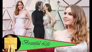 Amy Adams channels old Hollywood glamour in strapless Versace gown at the 91st Academy Awards