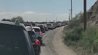 Why the long line into Los Algodones Mexico.
