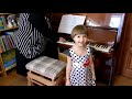 Обучение игре на фортепиано детей от 2,5 лет по методике Н.С.Лемешкиной (старая версия ролика)