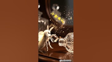 A Whimsical Moth Uncorks Magic ✨ | 4K Serene Fantasy Animation #shorts  #trendingshorts  #viral