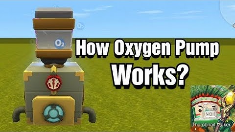 Mini World Block Art | How Oxygen Pump Works