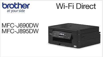 Connect to MFCJ895DW with Wi-Fi Direct