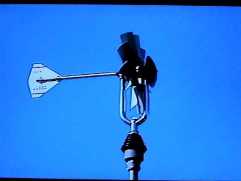  II) bei Fast-Windstille. Windmill Wind Turbine Homemade - YouTube