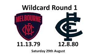 AFL Wildcard Round Predictions 2026