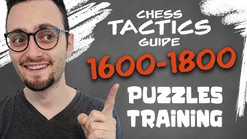 How to Solve Chess Tactics | 1600-1800 Puzzles Training