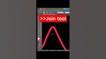 Adobe Illustrator 2025 Tips – How to Connect 2 Points Like a PRO with the Join Tool ✨ | #shorts