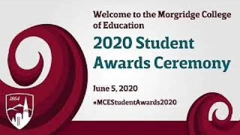 2020 Morgridge College of Education Student Award Ceremony