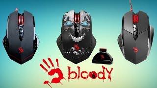 A4Tech Bloody V7, V8, R8 Обзор трех моделей.