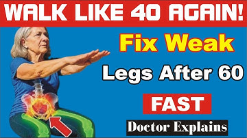 Over 60 Your Legs Are Getting WEAKER Every Week — FIX It with 3 Easy Exercises | WPP