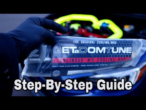 How To Install A Cylinder 4 Cooling Mod On A Subaru STI | GETADOMTUNE | + GIVEAWAY WINNER