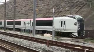 JR東日本 E259系 成田エクスプレス・上野東京ライン E231系・湘南新宿ライン E231+E233系