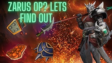 Zarus Offlane - Can the Lizard Keep Up! - Predecessor Ranked Paragon