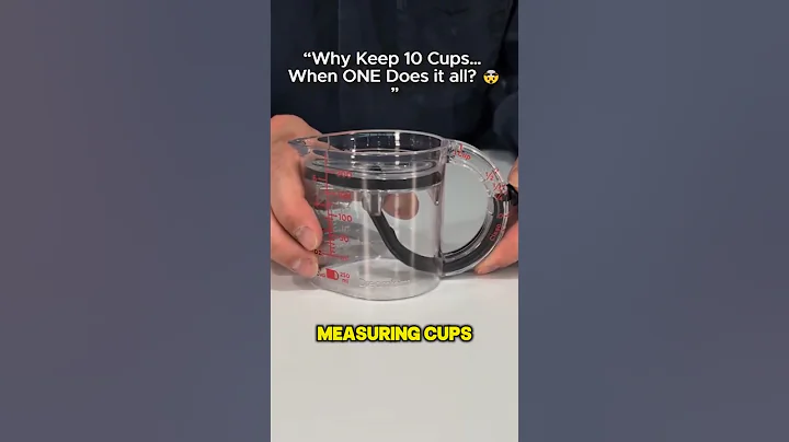 “4-in-1 Measuring Cup 🤯 Genius Kitchen Hack” #shorts