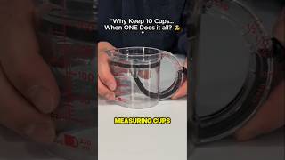 “4-in-1 Measuring Cup 🤯 Genius Kitchen Hack” #shorts
