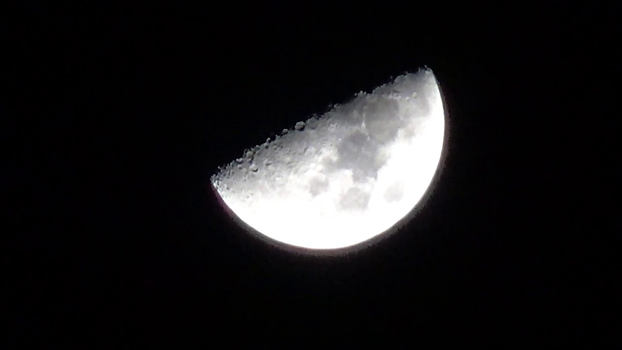 dark areas on the moon | macro videos